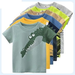 Kids Dinosaur T Shirt From Bangladesh Factory